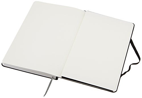 AmazonBasics Classic Lined Notebook, 240 Pages, Hardcover - Ruled