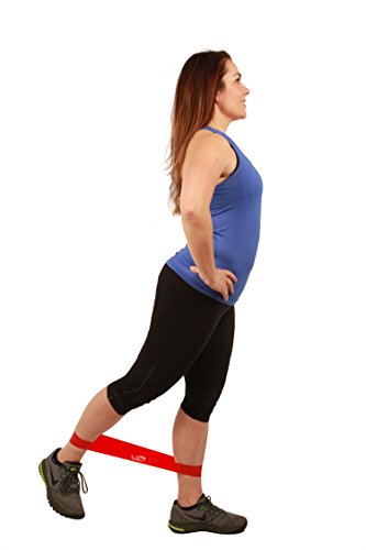 Resistance Loop Exercise Bands for Home Fitness, Stretching, Strength Training and Physical Therapy