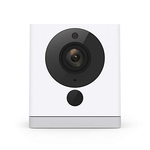 Indoor WiFi Smart Home Camera 1080p HD with Night Vision, 2-Way Audio, Works with Alexa & the Google Assistant