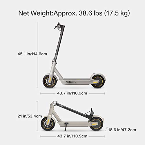 Segway Electric Kick Scooter, Foldable and Portable