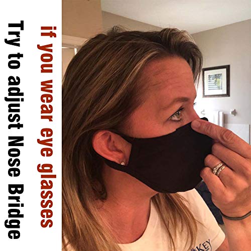 Reusable Face Mask Cotton Comfy Breathable Outdoor Fashion Mouth Protection