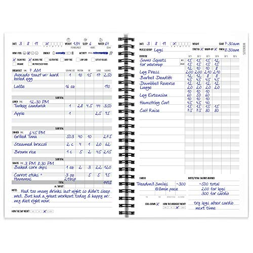 Complete Fitness and Nutrition Journal