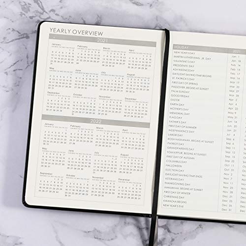 2021 Planner - Weekly, Monthly and Year Planner with Pen Loop