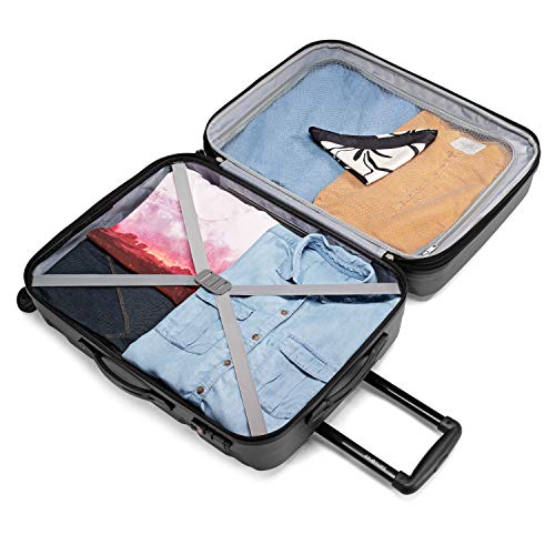 Samsonite Expandable Suitcase Luggage Set with Spinner Wheels, 2-Piece Set