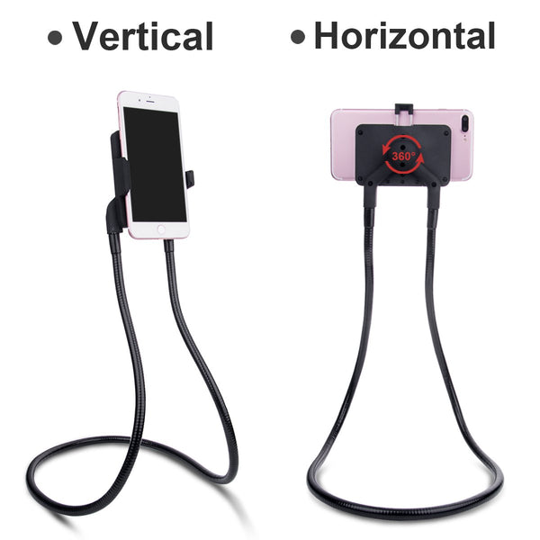 universal neck mobile cell phone holder