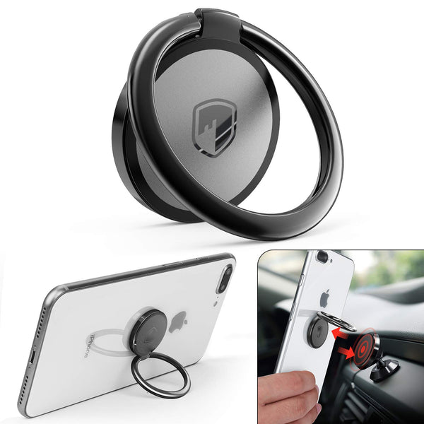 Magnetic Phone Ring Holder and Kickstand
