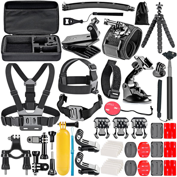 Neewer 50-In-1 Action Camera Accessory Kit for GoPro